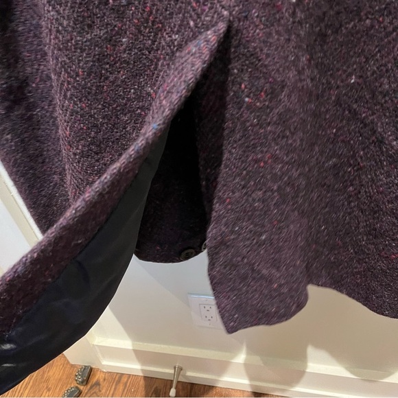 beautiful 💯 Irish wool donegal tweed Jimmy Hourihan coat - Picture 5 of 9